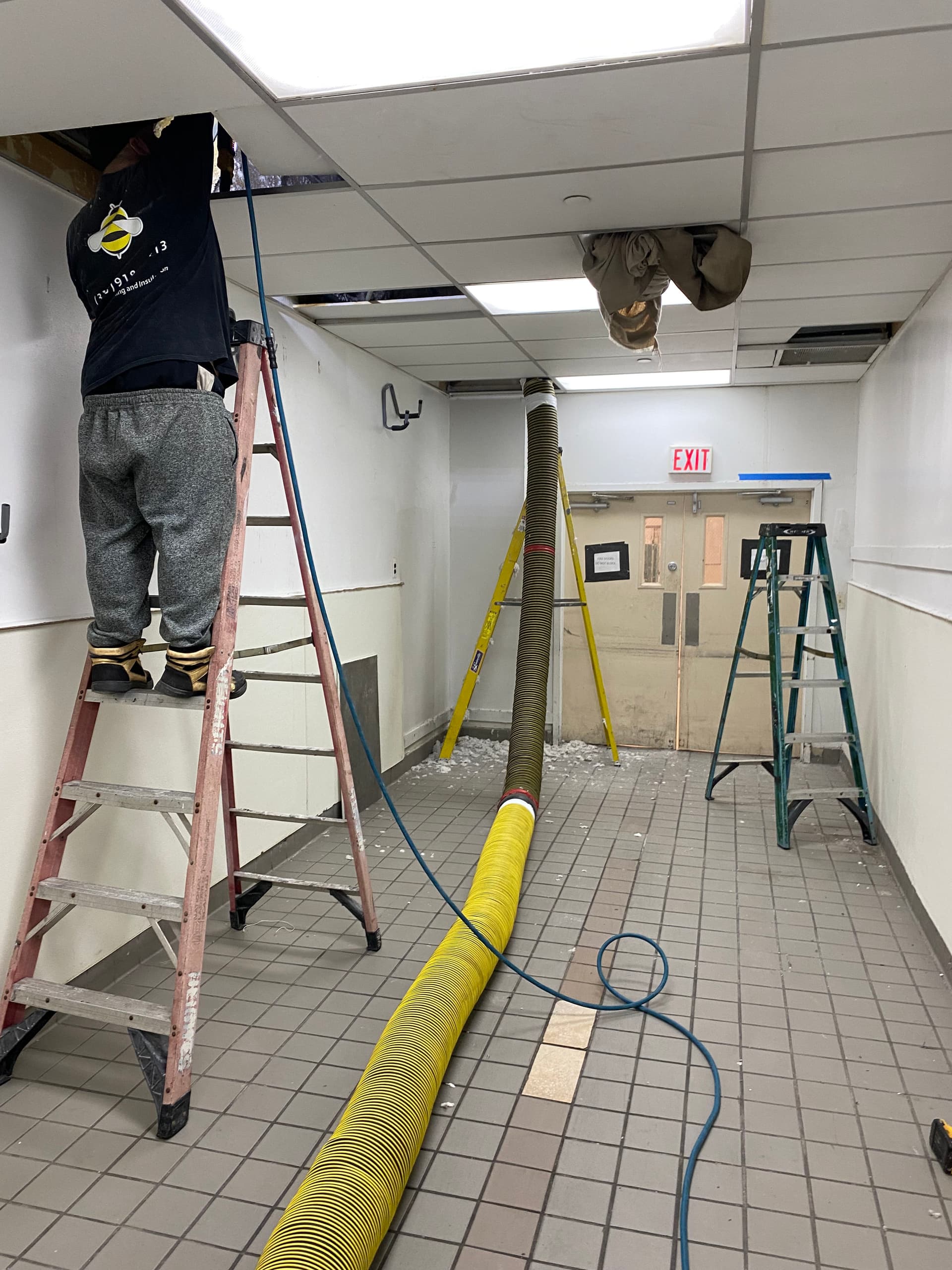 Gallery photos for Commercial Drop Ceiling Cleaning and Leaky Ductwork Repair Done Right: Image #1