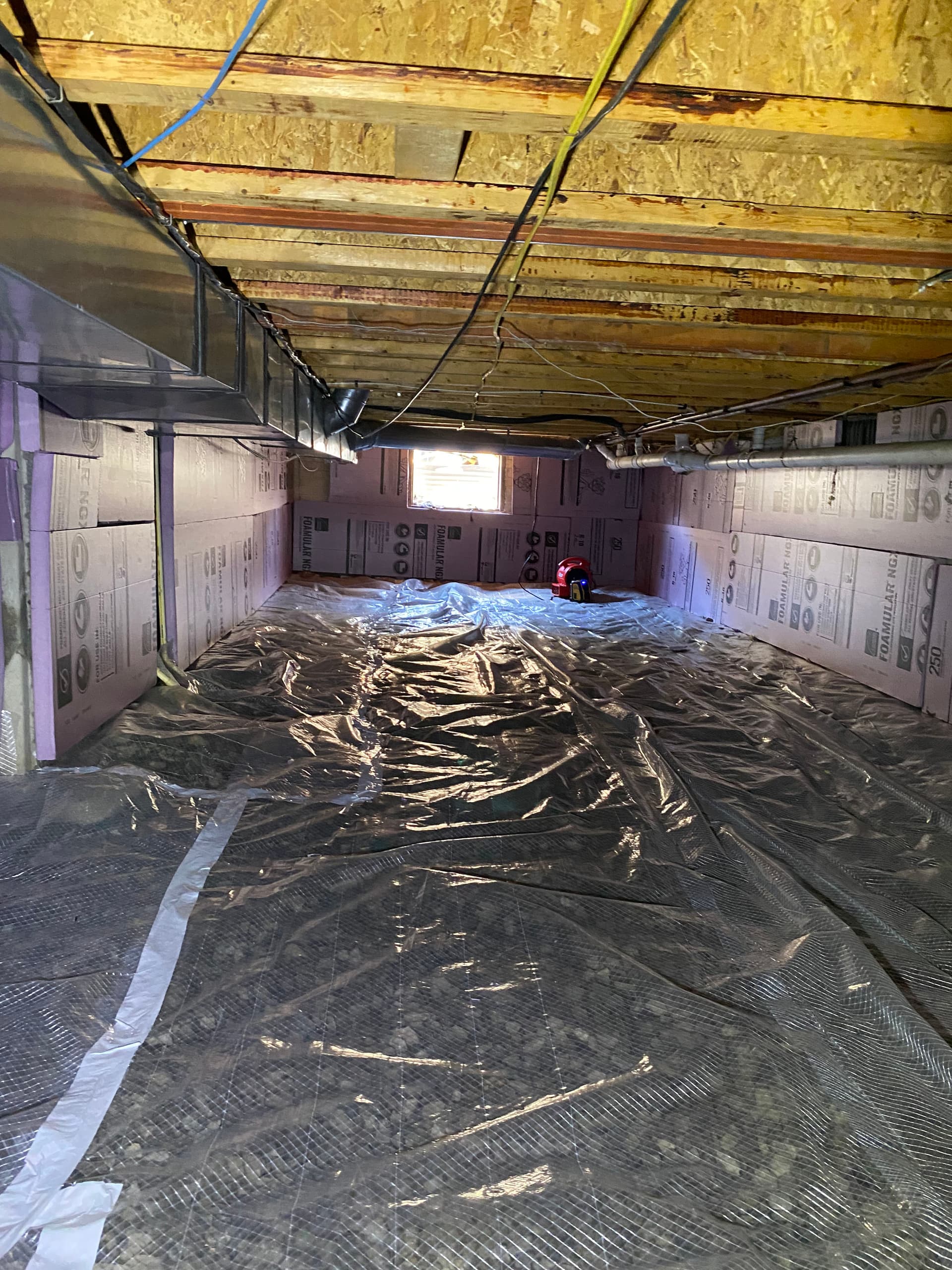 Gallery photos for Newport Crawl Space Gets Full Moisture and Insulation Overhaul: Image #6
