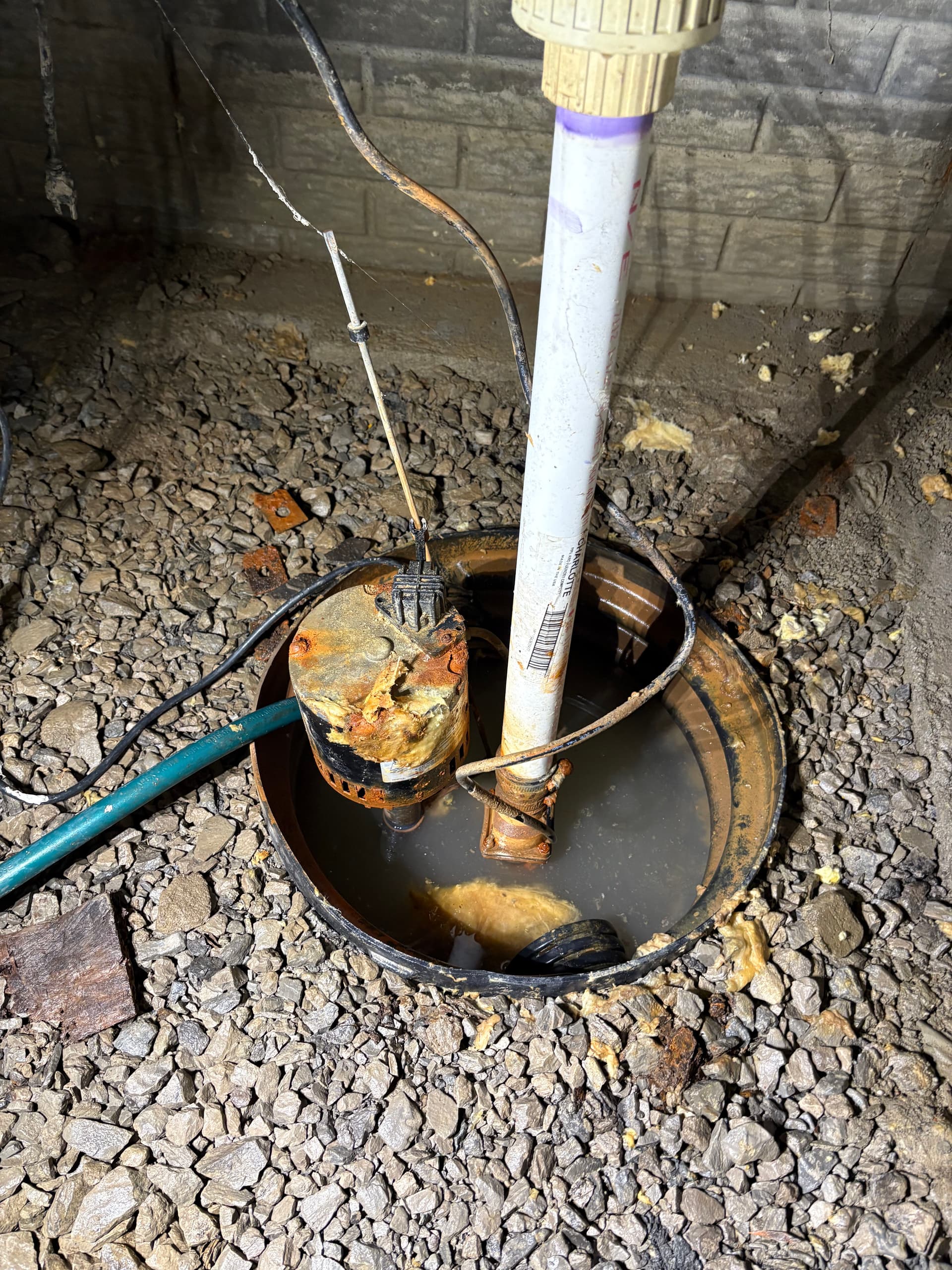 Gallery photos for Flooded Crawlspace Cleaned Out and Back in Shape: Image #1