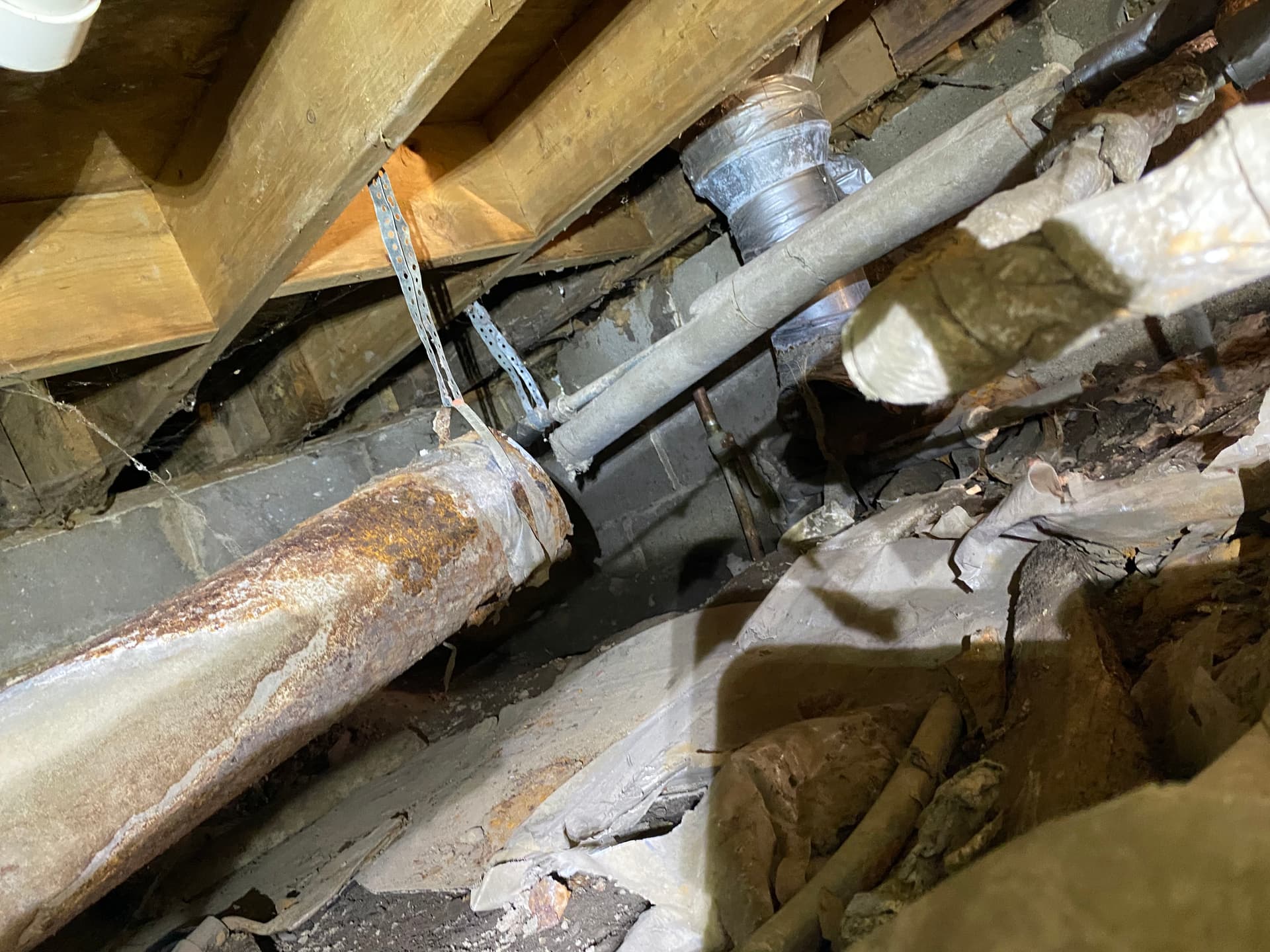 Gallery photos for What a Neglected Crawlspace Actually Looks Like: Image #4
