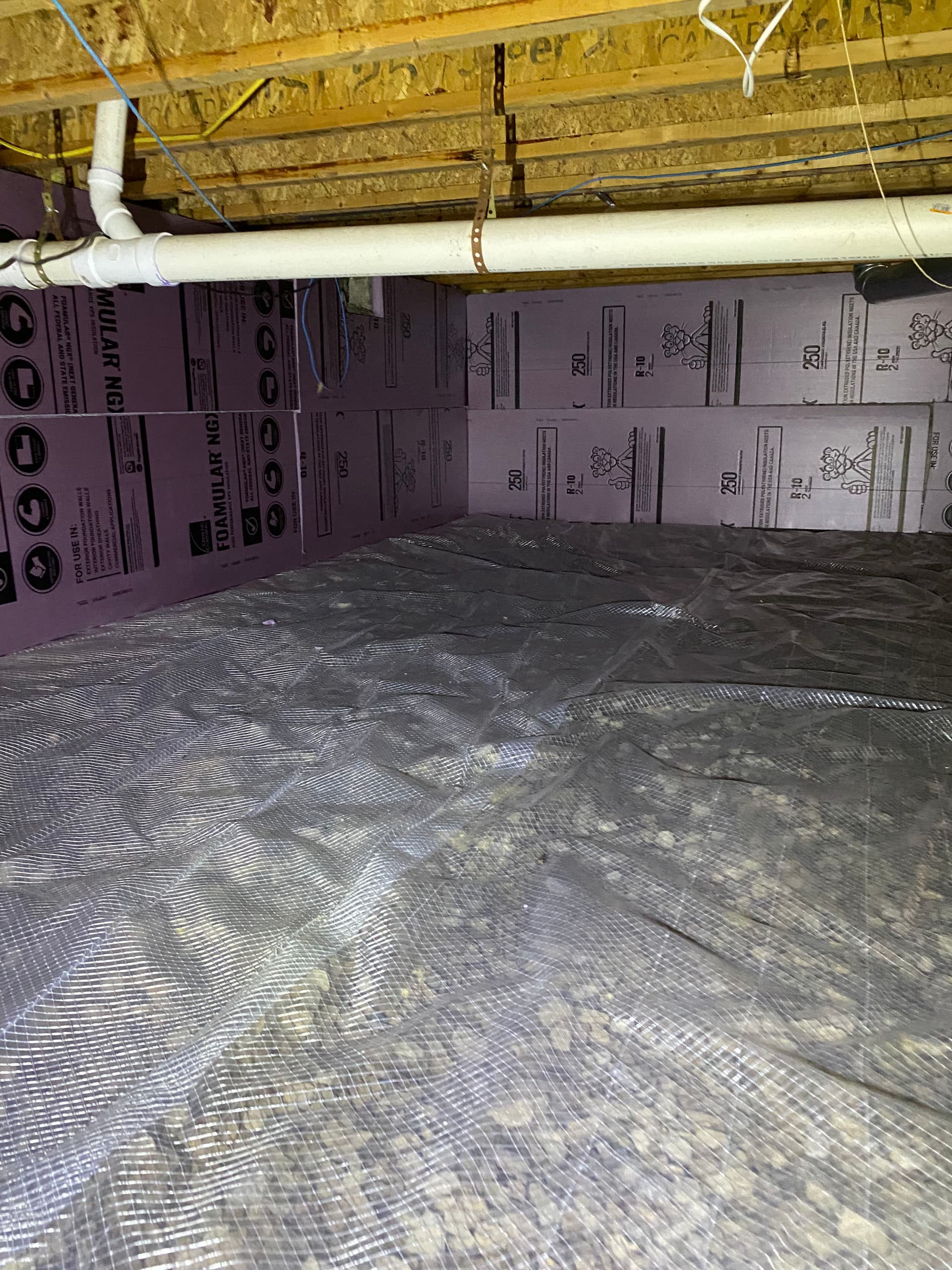 Gallery photos for Newport Crawl Space Gets Full Moisture and Insulation Overhaul: Image #9