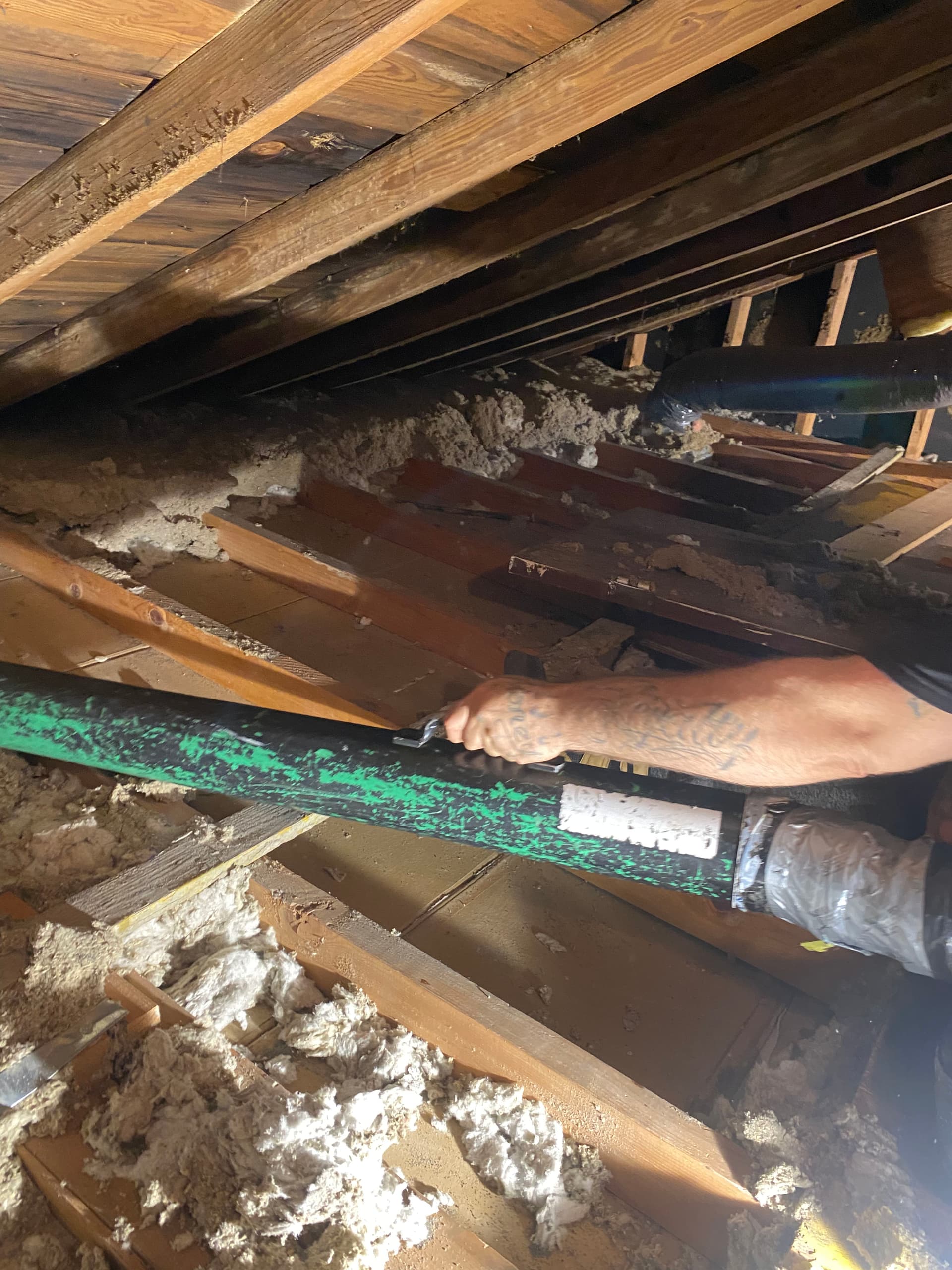 Gallery photos for Contaminated Insulation Removal and Full Duct Cleaning for Local Office: Image #8