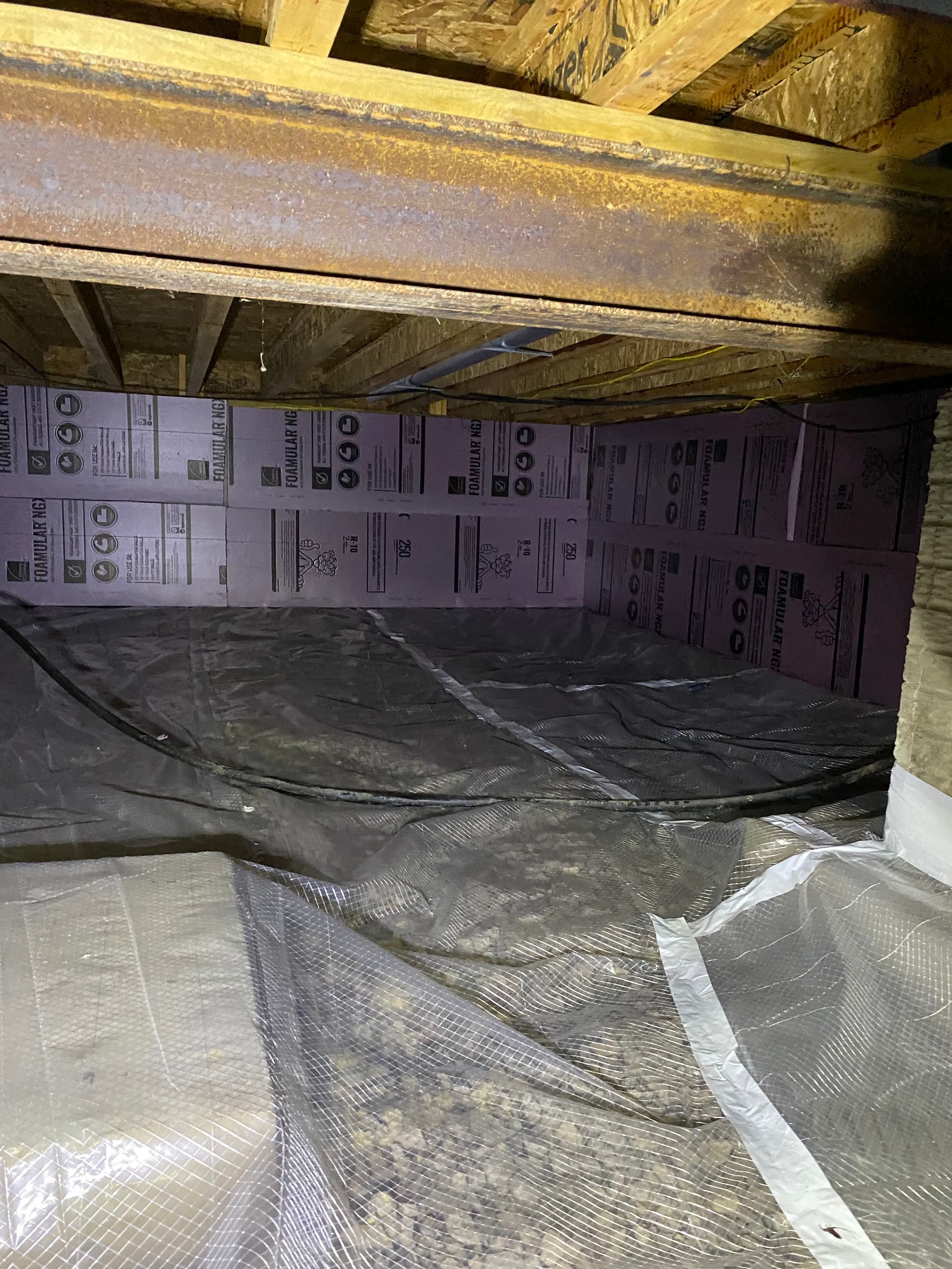Gallery photos for Newport Crawl Space Gets Full Moisture and Insulation Overhaul: Image #8
